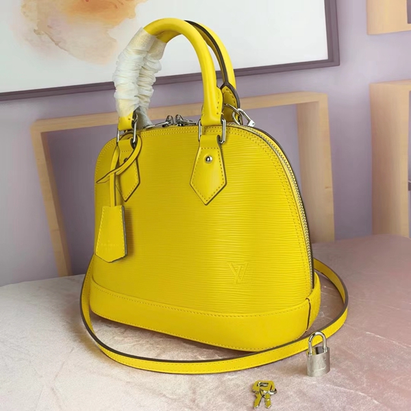 ルイヴィトンバッグ側面デザイン